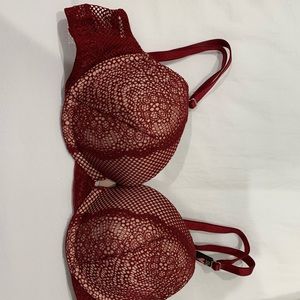 NWT Victoria Secret Burgundy Bra